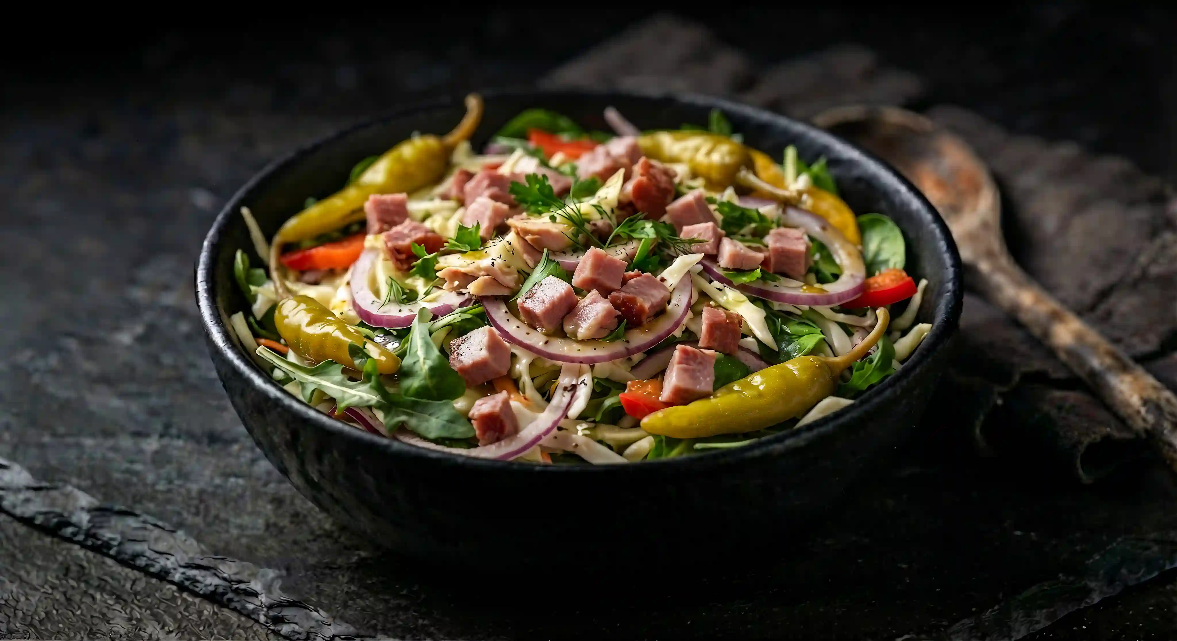 Schinken Salat
